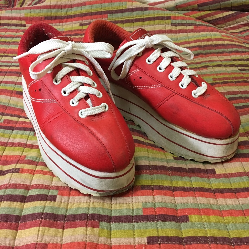 TRETORN PLATFORM SNEAKERS